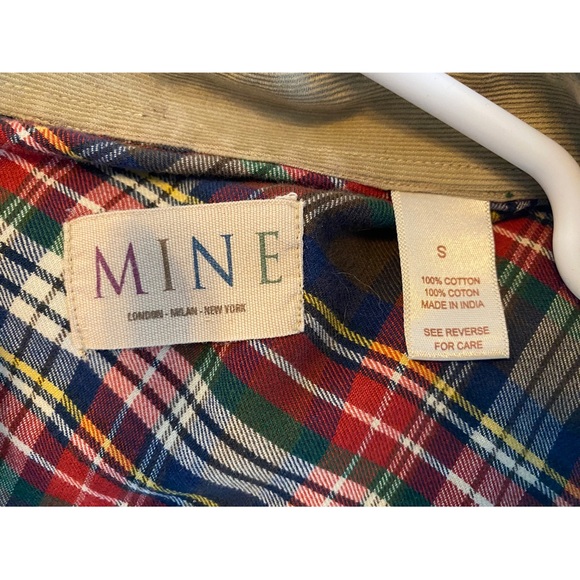 MINE button down shirt men’s size S - Picture 4 of 4